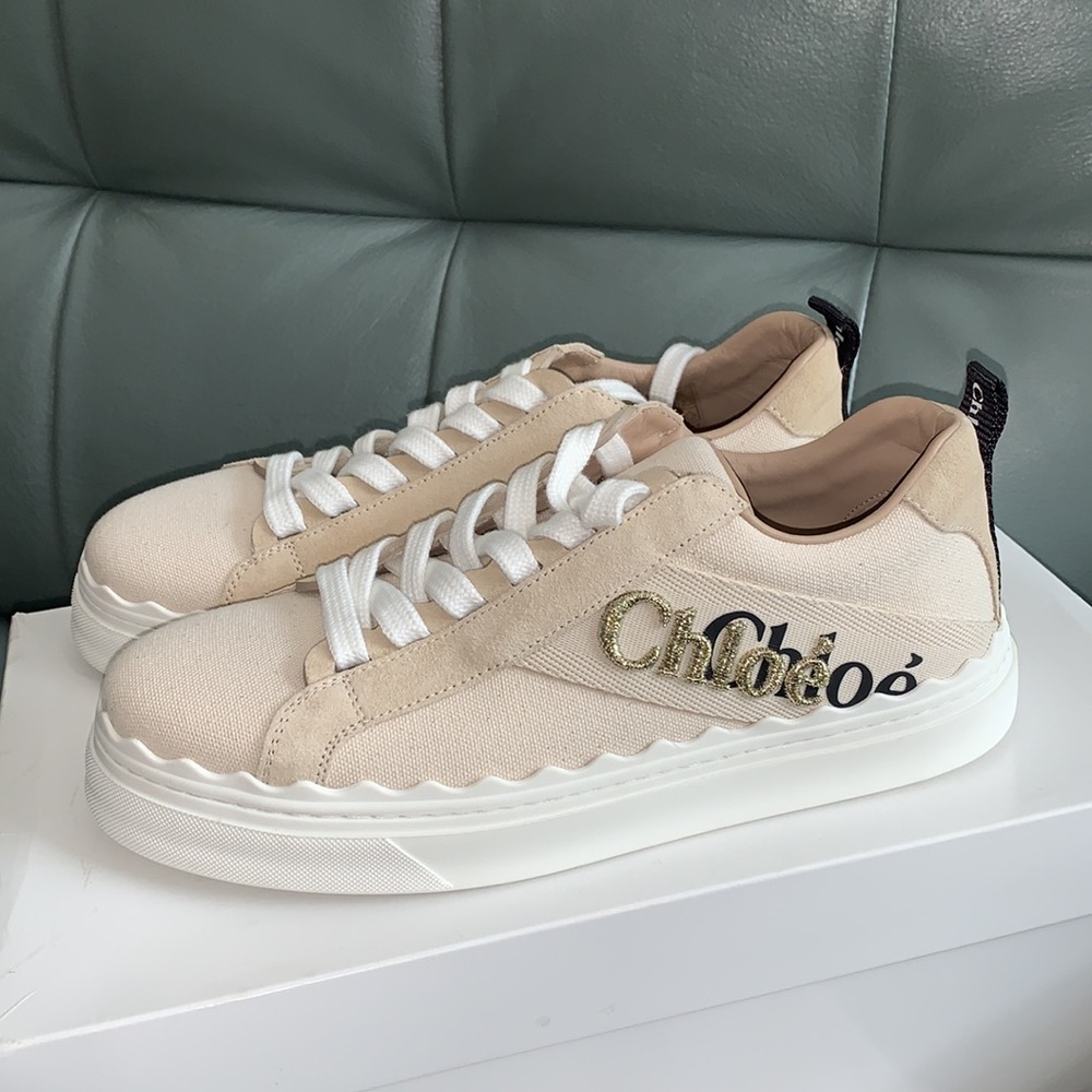 CHLOE NWT Authentic Lauren Low Top Sneaker